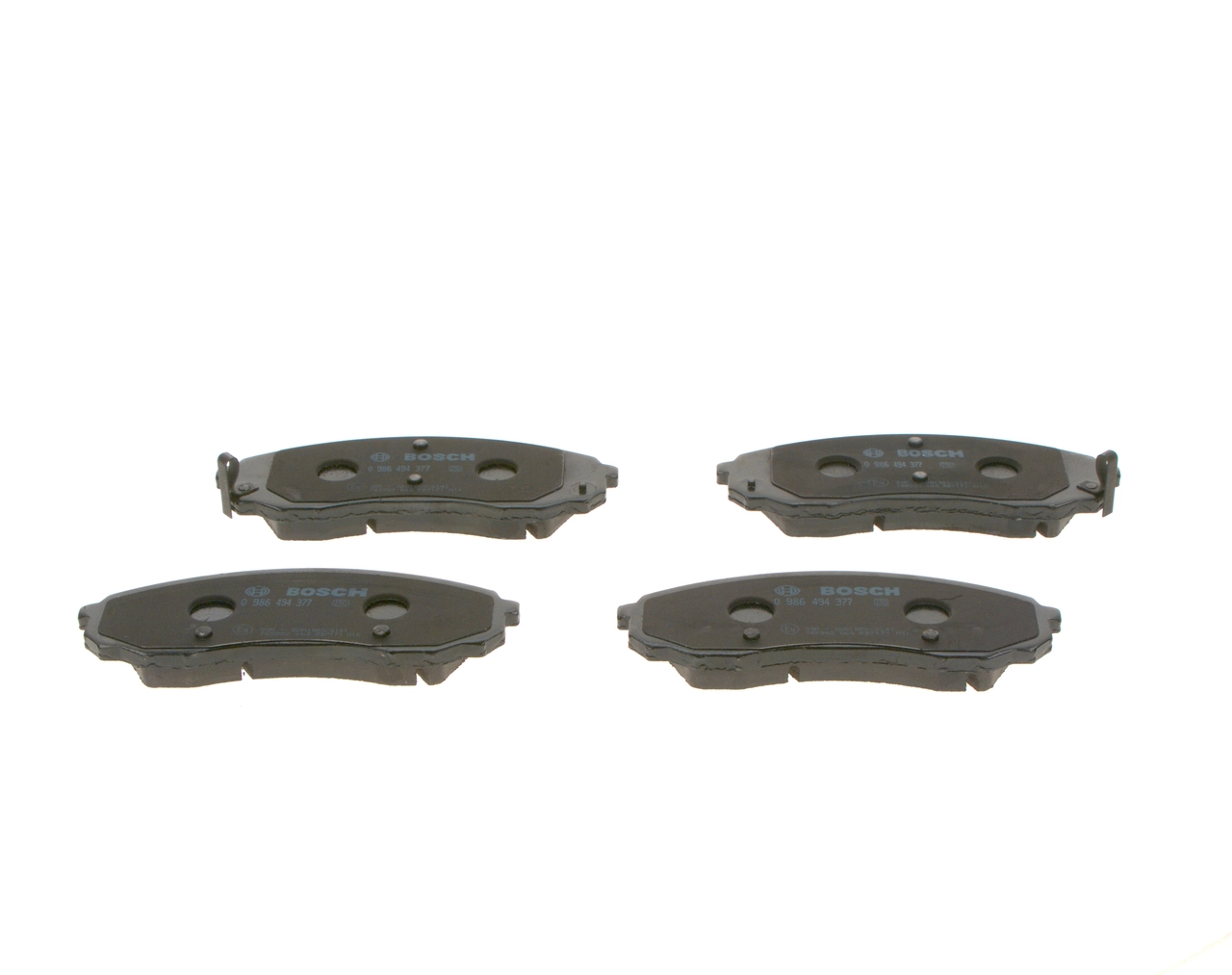 Compre 0986494377 Bosch Sapatas do freio dianteiras de disco