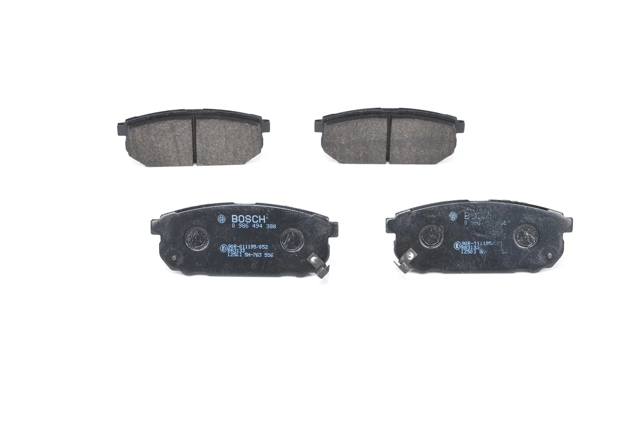 Compre 0986494388 Bosch Sapatas do freio traseiras de disco