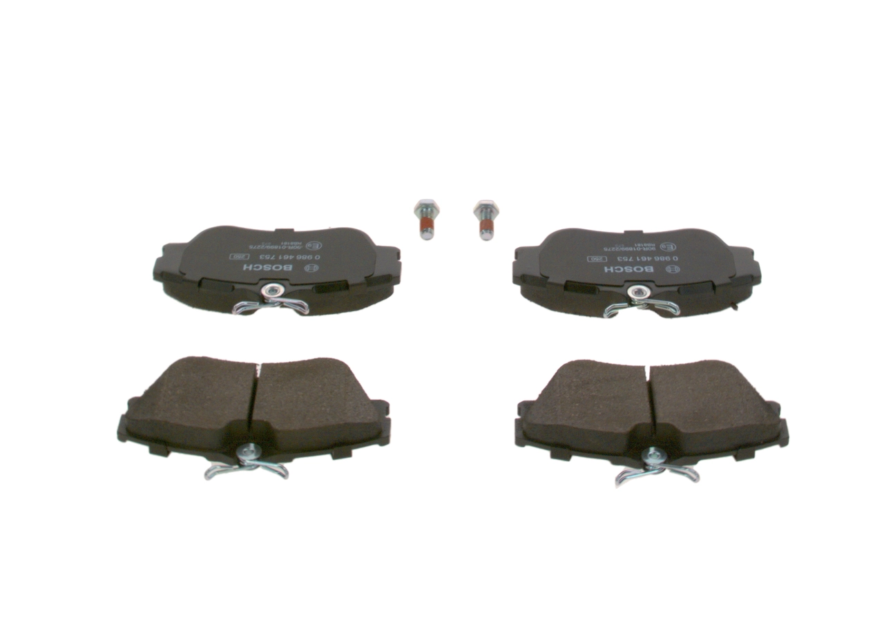 Sapatas do freio dianteiras de disco Bosch 0986461753 preço, a partir de 33,68 USD