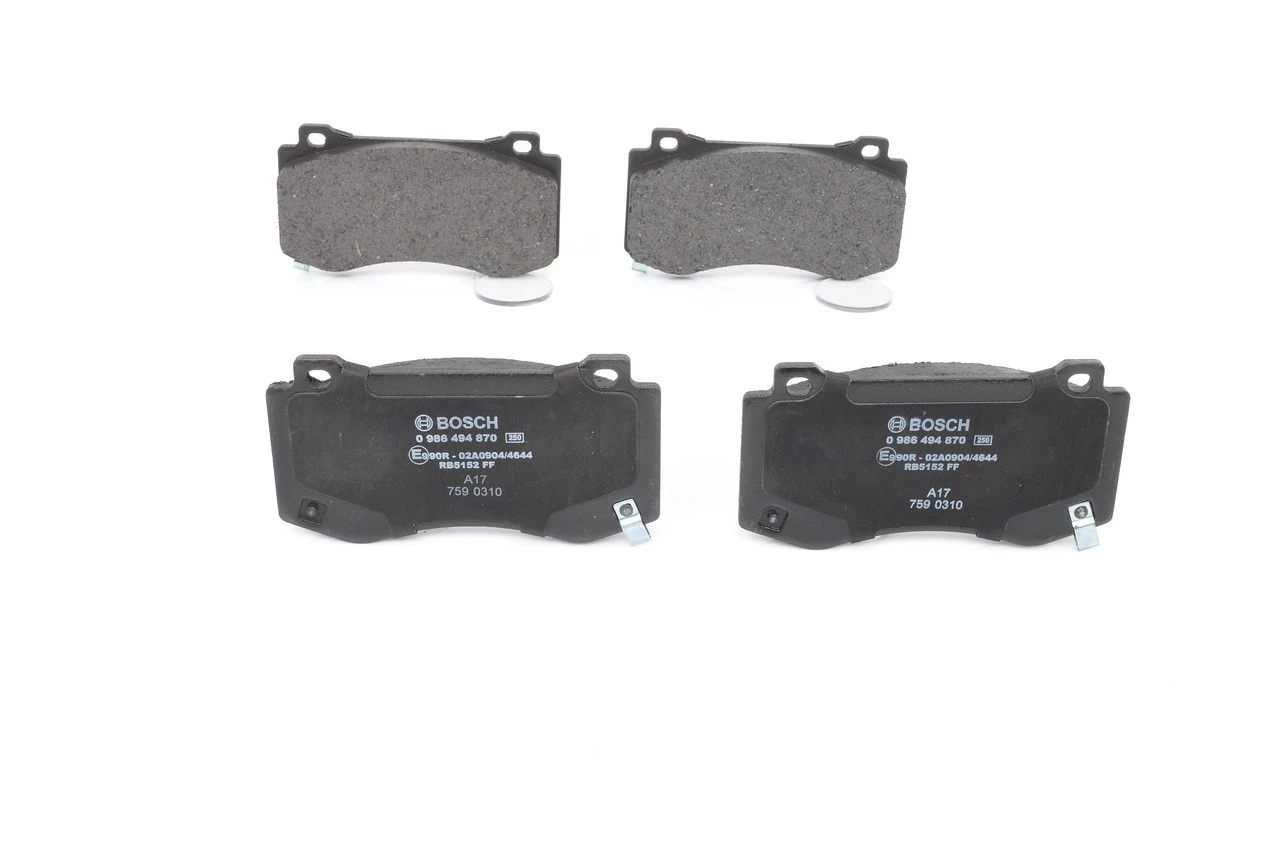 Compre 0986494870 Bosch Sapatas do freio dianteiras de disco