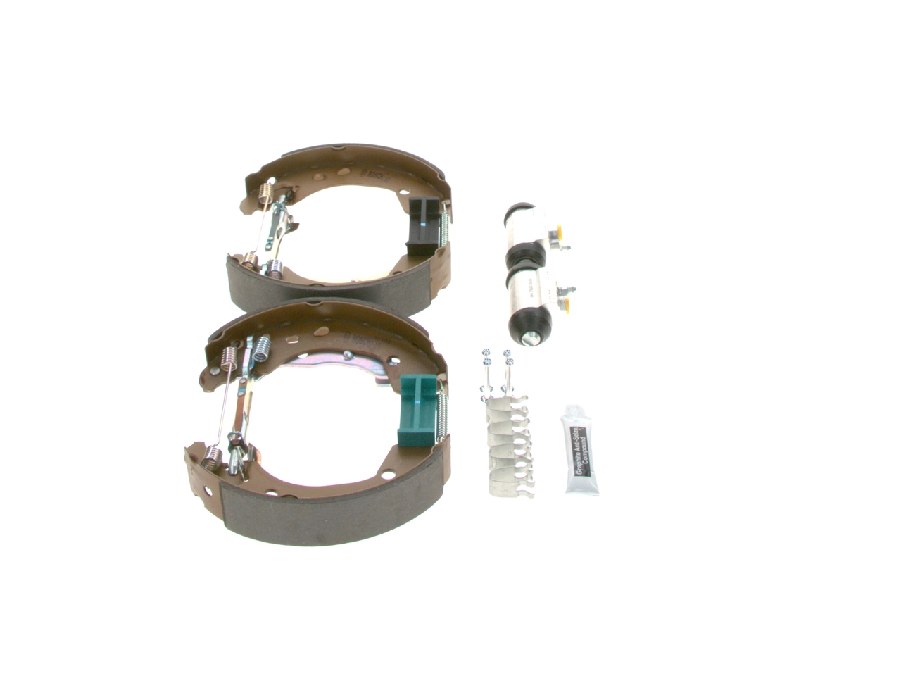 0204114626 Bosch Sapatas do freio traseiras de tambor