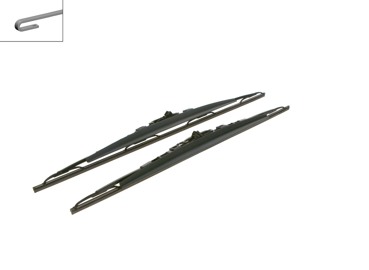 Limpa-pára-brisas do pára-brisas, kit de 2 un. Bosch 3397118205 preço, a partir de 23,76 USD