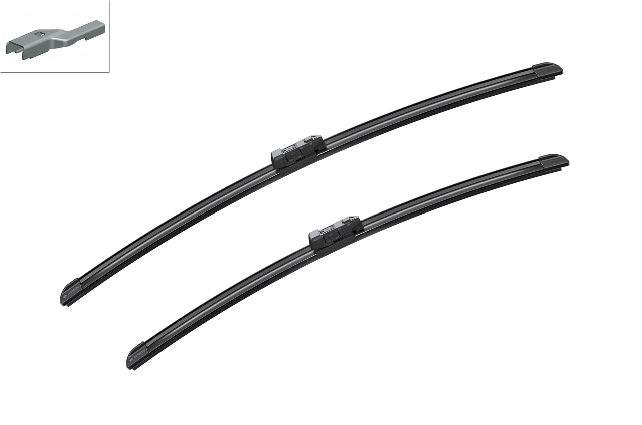 Compre 3397007430 Bosch Limpa-pára-brisas do pára-brisas, kit de 2 un.