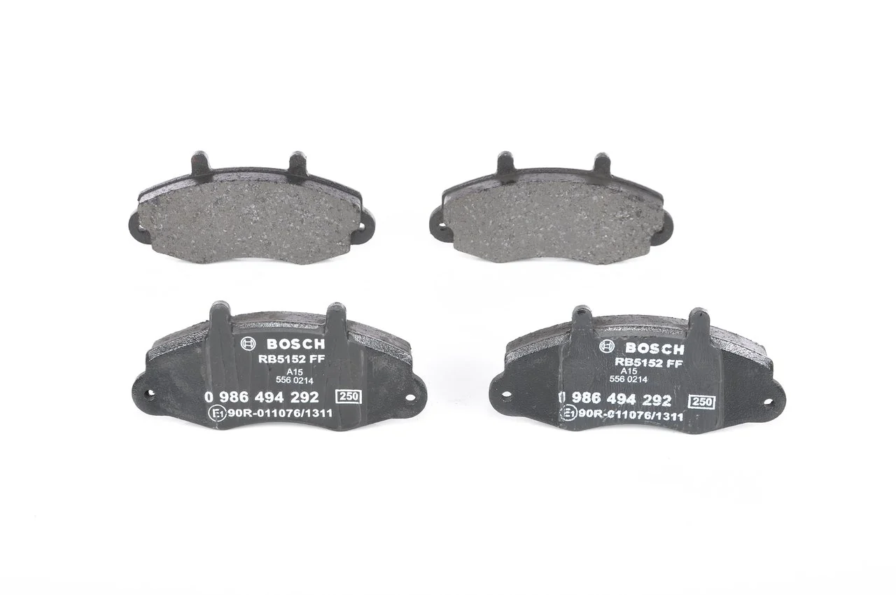 Compre 0986494292 Bosch Sapatas do freio dianteiras de disco