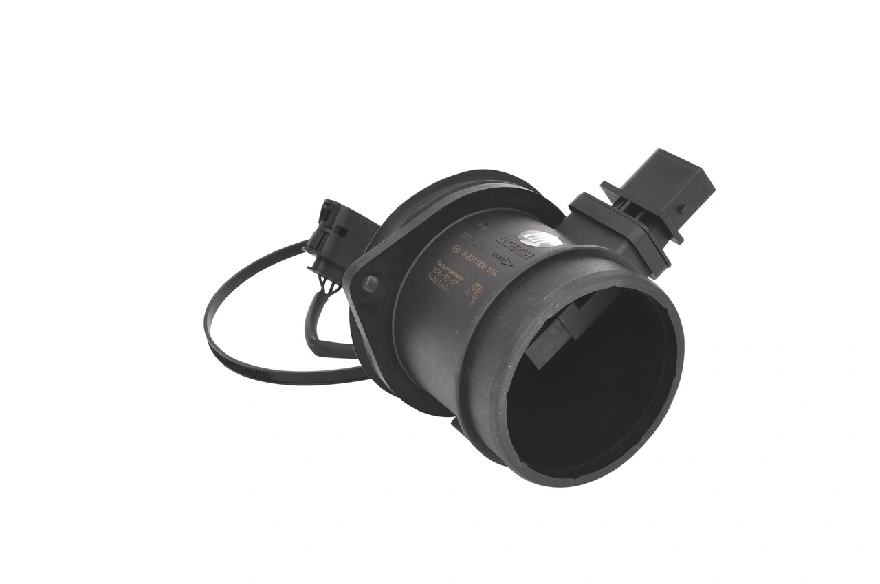 Sensor de fluxo (consumo) de ar, medidor de consumo M.A.F. - (Mass Airflow) 0281006184 Bosch