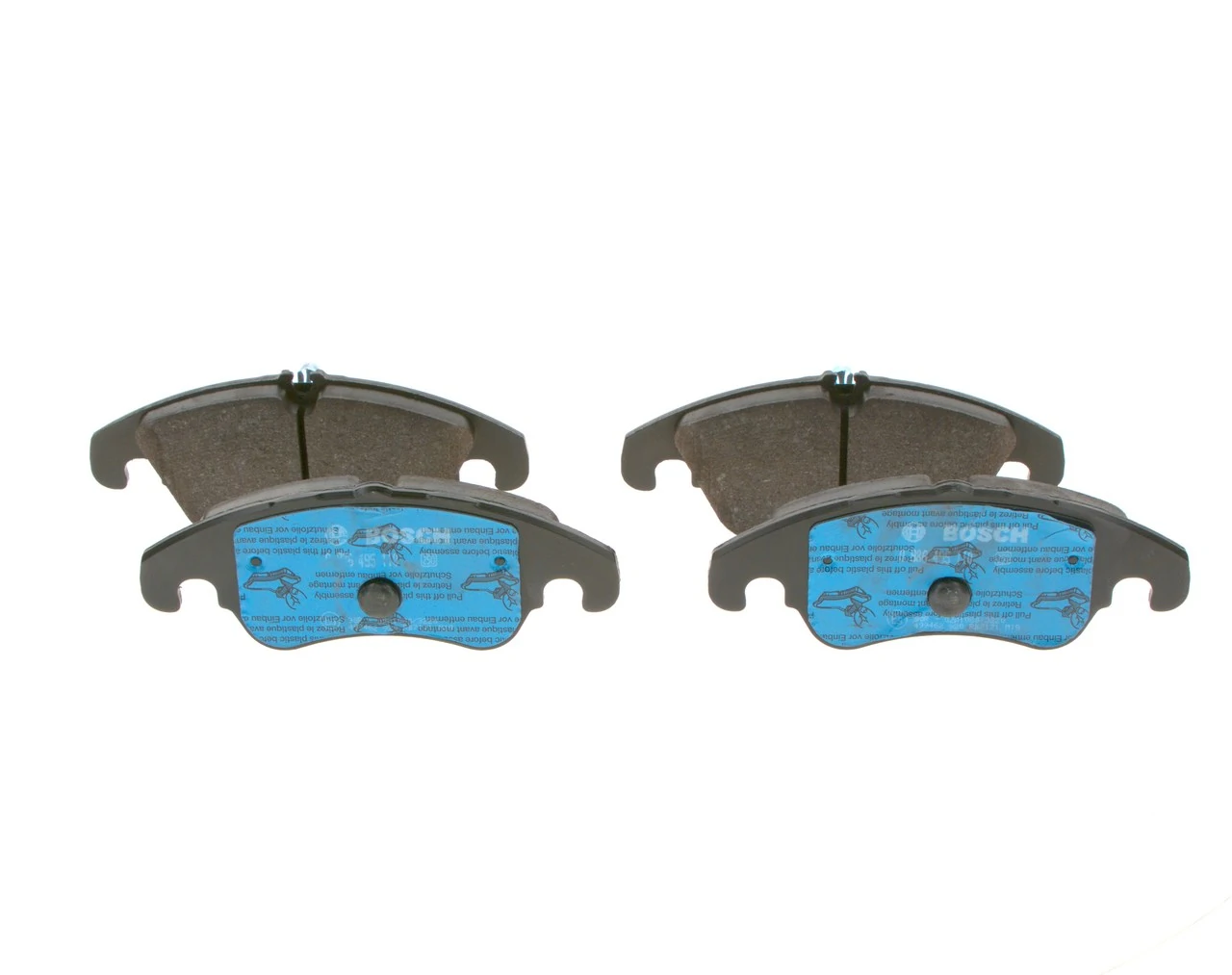 0986495110 Bosch Sapatas do freio dianteiras de disco