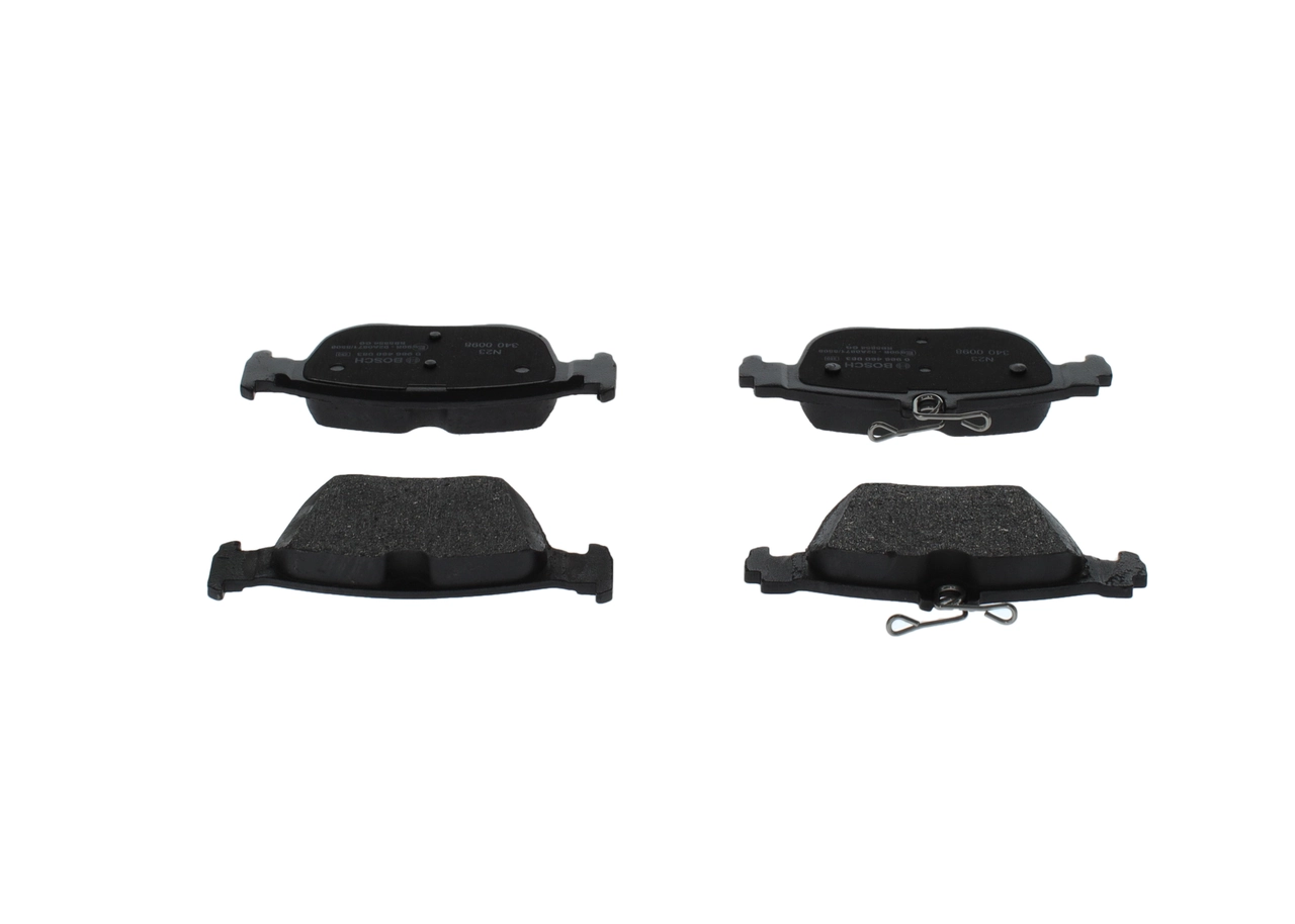 Compre 0986460083 Bosch Sapatas do freio traseiras de disco
