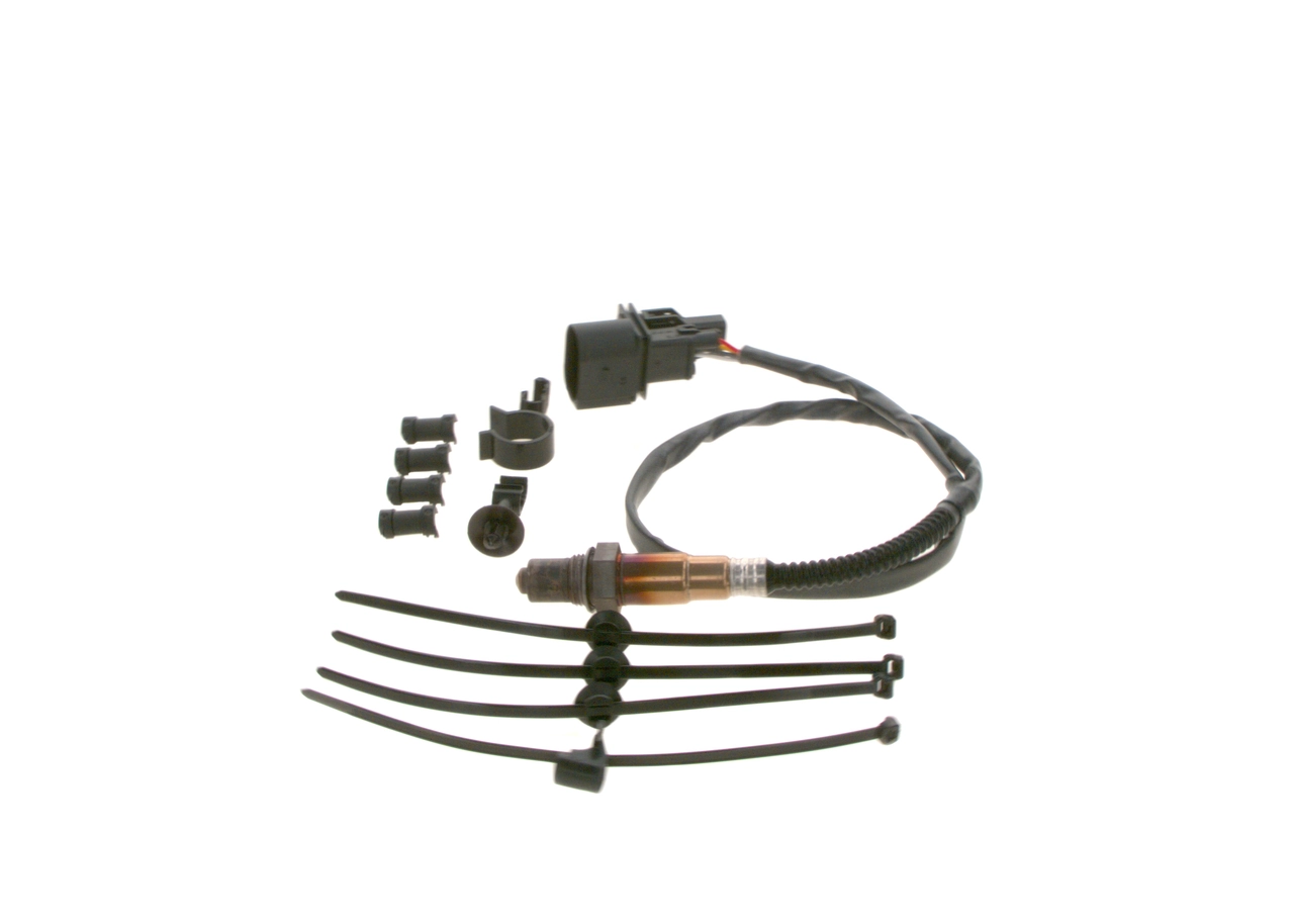 0258007357 Bosch Sonda lambda, sensor esquerdo de oxigênio até o catalisador