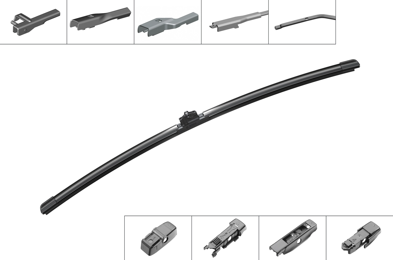 3397006949 Bosch Limpa-pára-brisas do pára-brisas de condutor