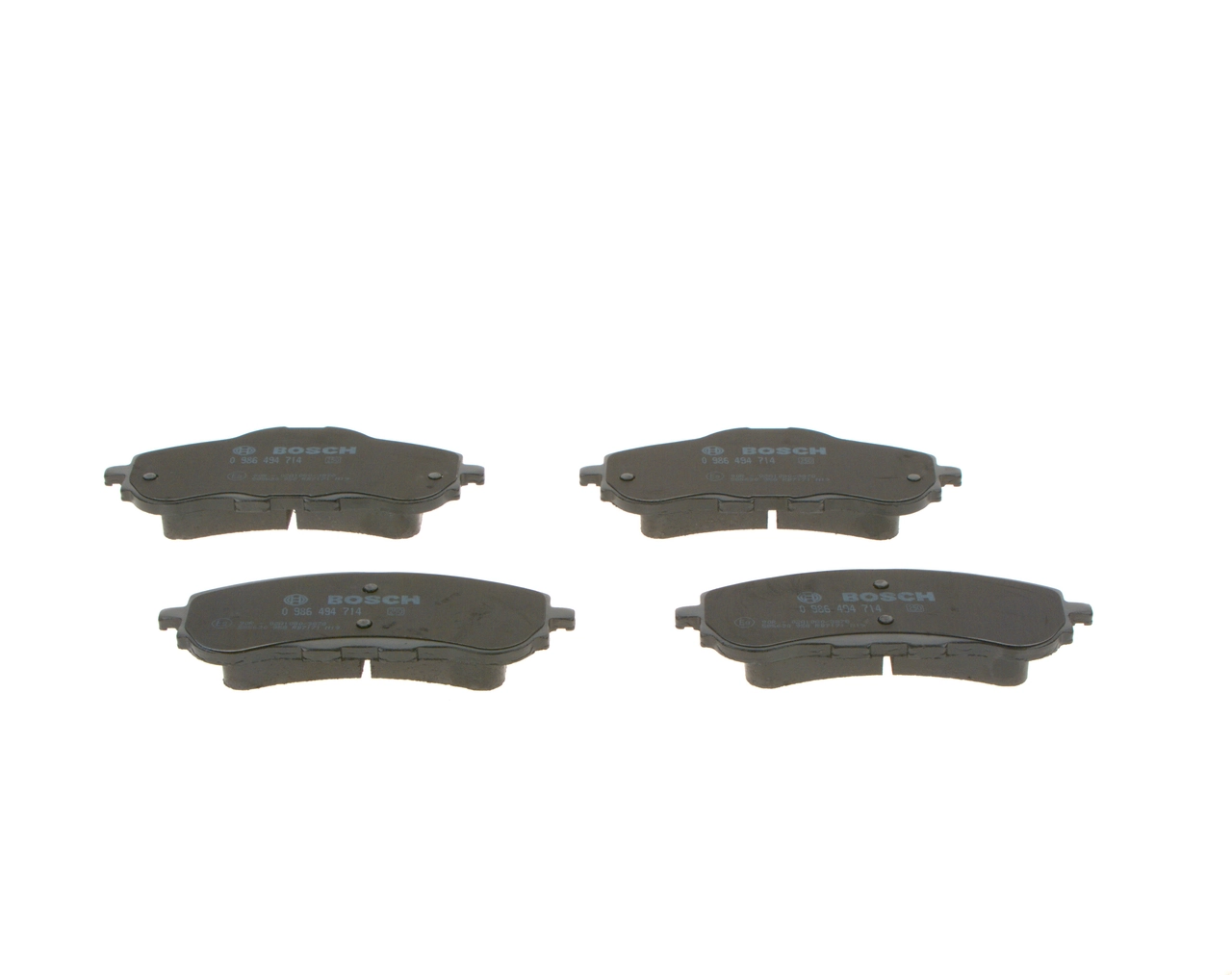 Compre 0986494714 Bosch Sapatas do freio dianteiras de disco