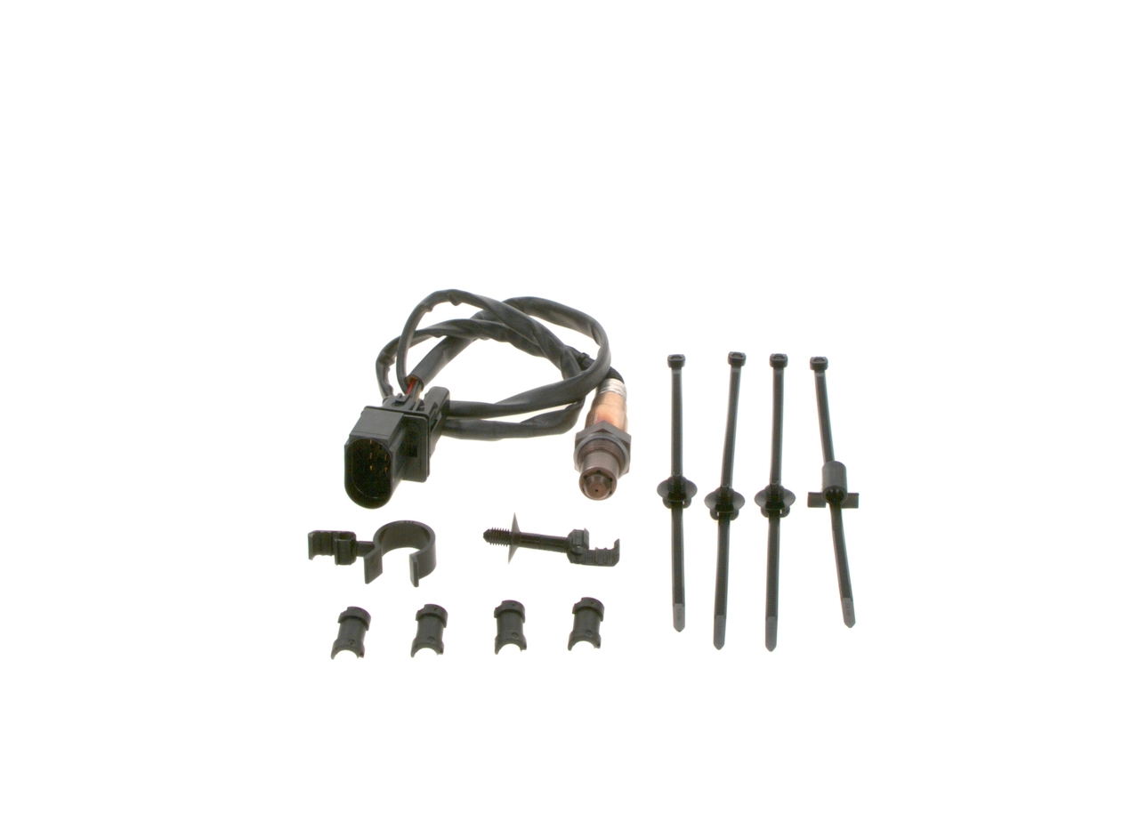 0258007355 Bosch Sonda lambda, sensor de oxigênio até o catalisador