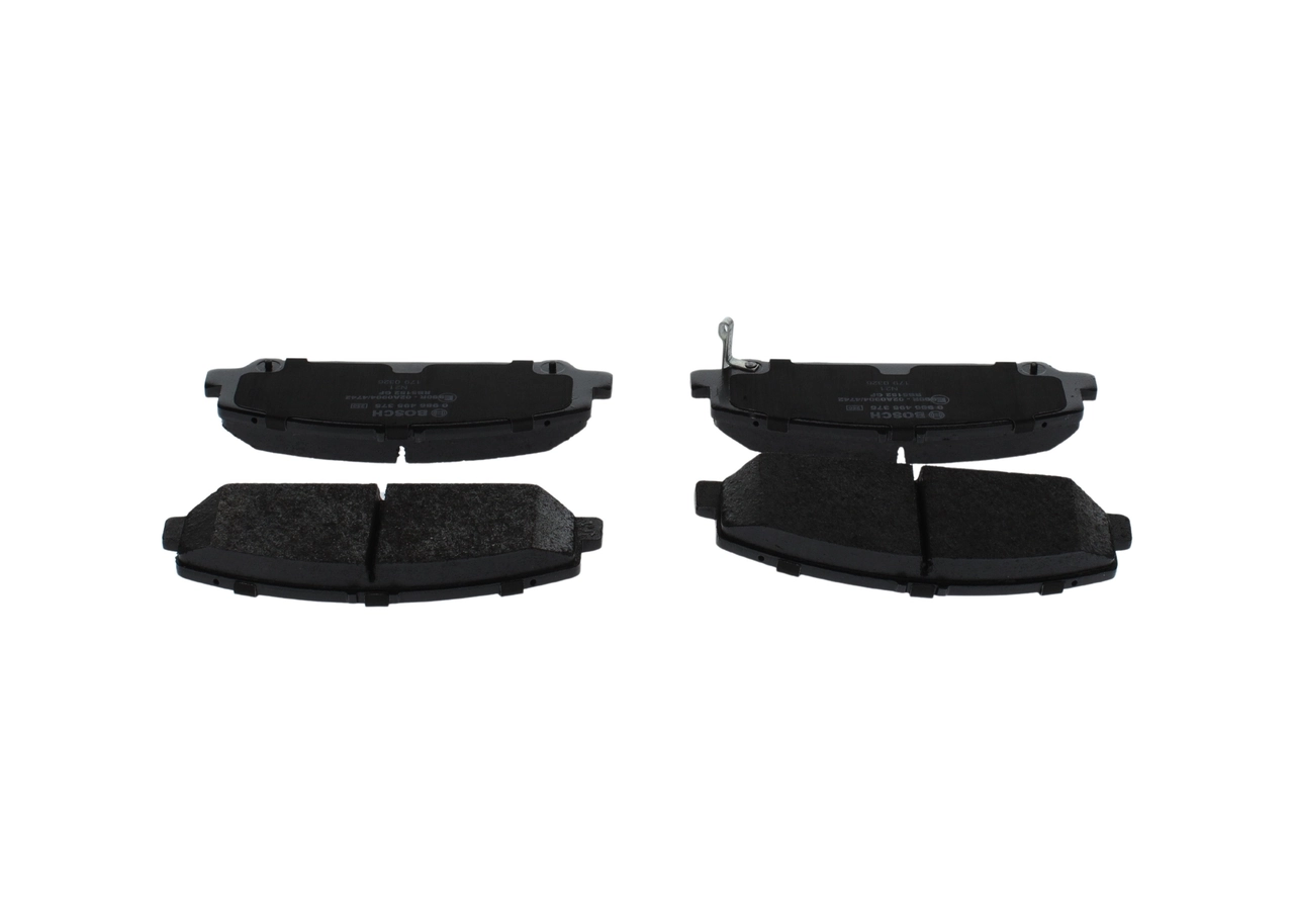 0986495375 Bosch Sapatas do freio dianteiras de disco