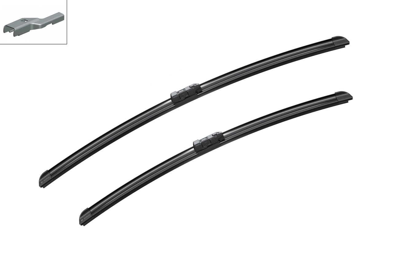 Compre 3397007854 Bosch Limpa-pára-brisas do pára-brisas, kit de 2 un.