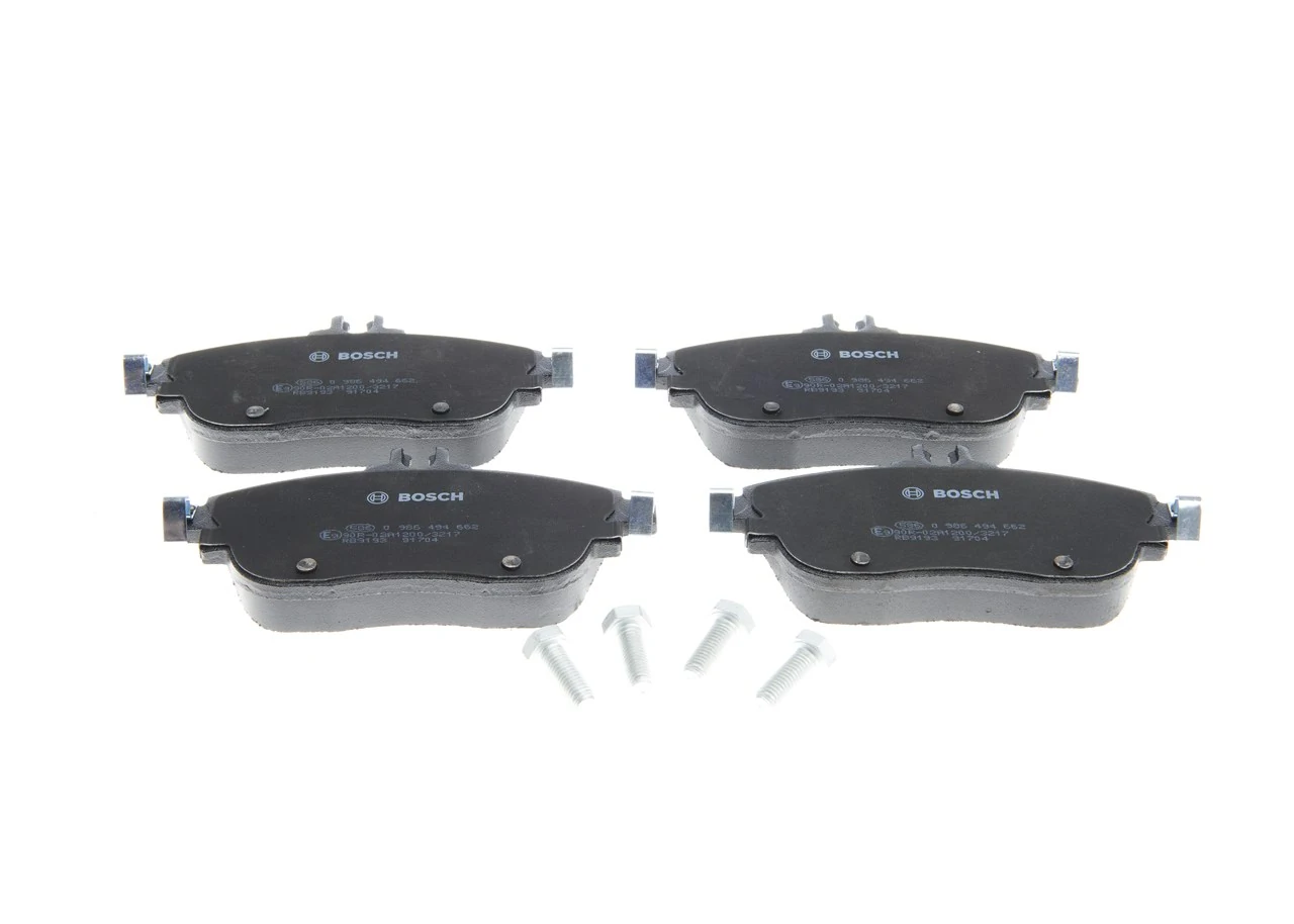 Sapatas do freio dianteiras de disco Bosch 0986494662 preço, a partir de 47,08 USD