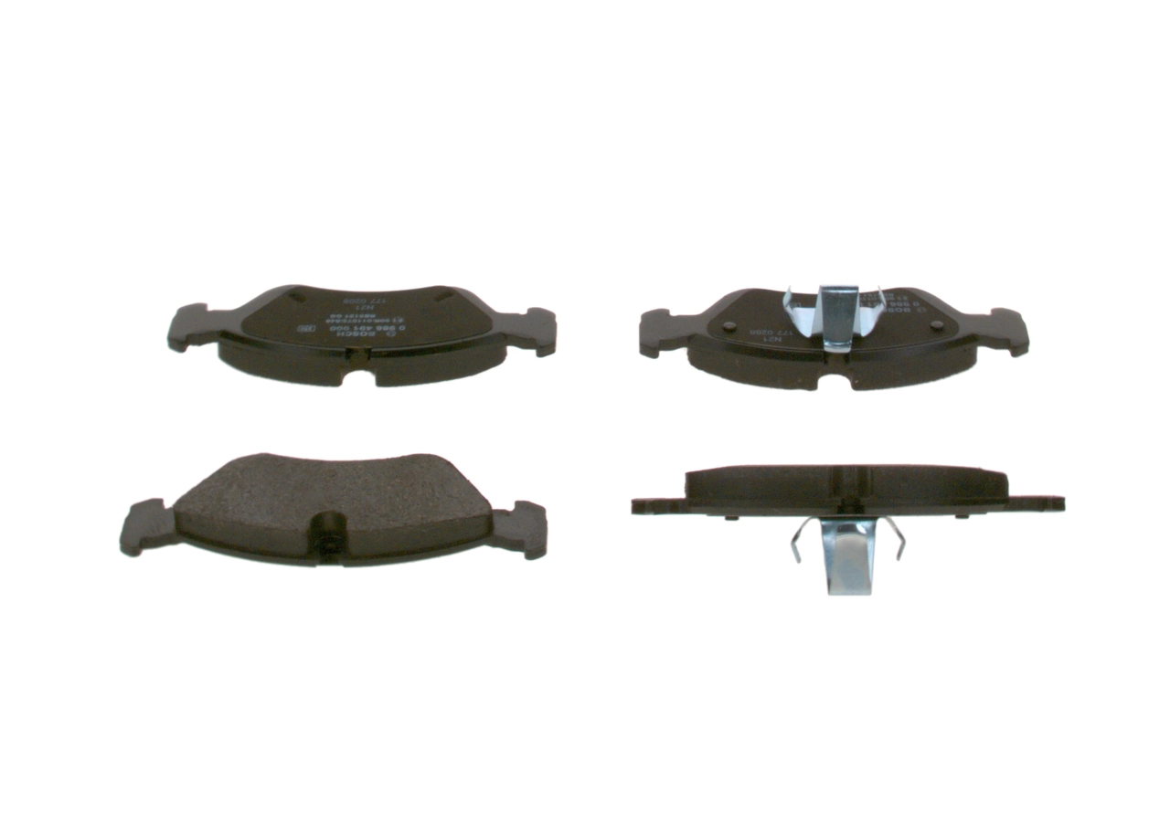 Compre 0986491900 Bosch Sapatas do freio dianteiras de disco