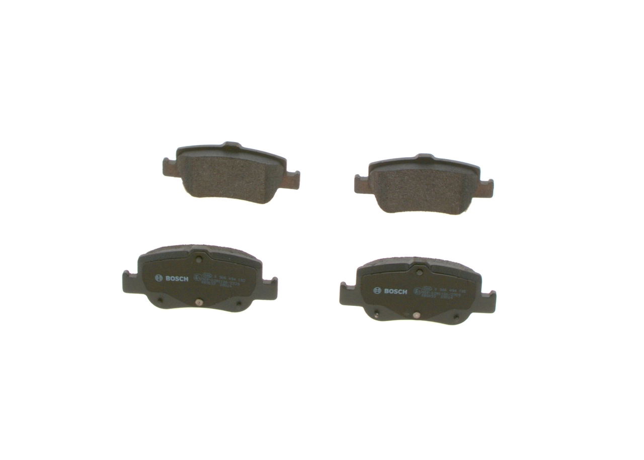 Sapatas do freio traseiras de disco Toyota Auris E15