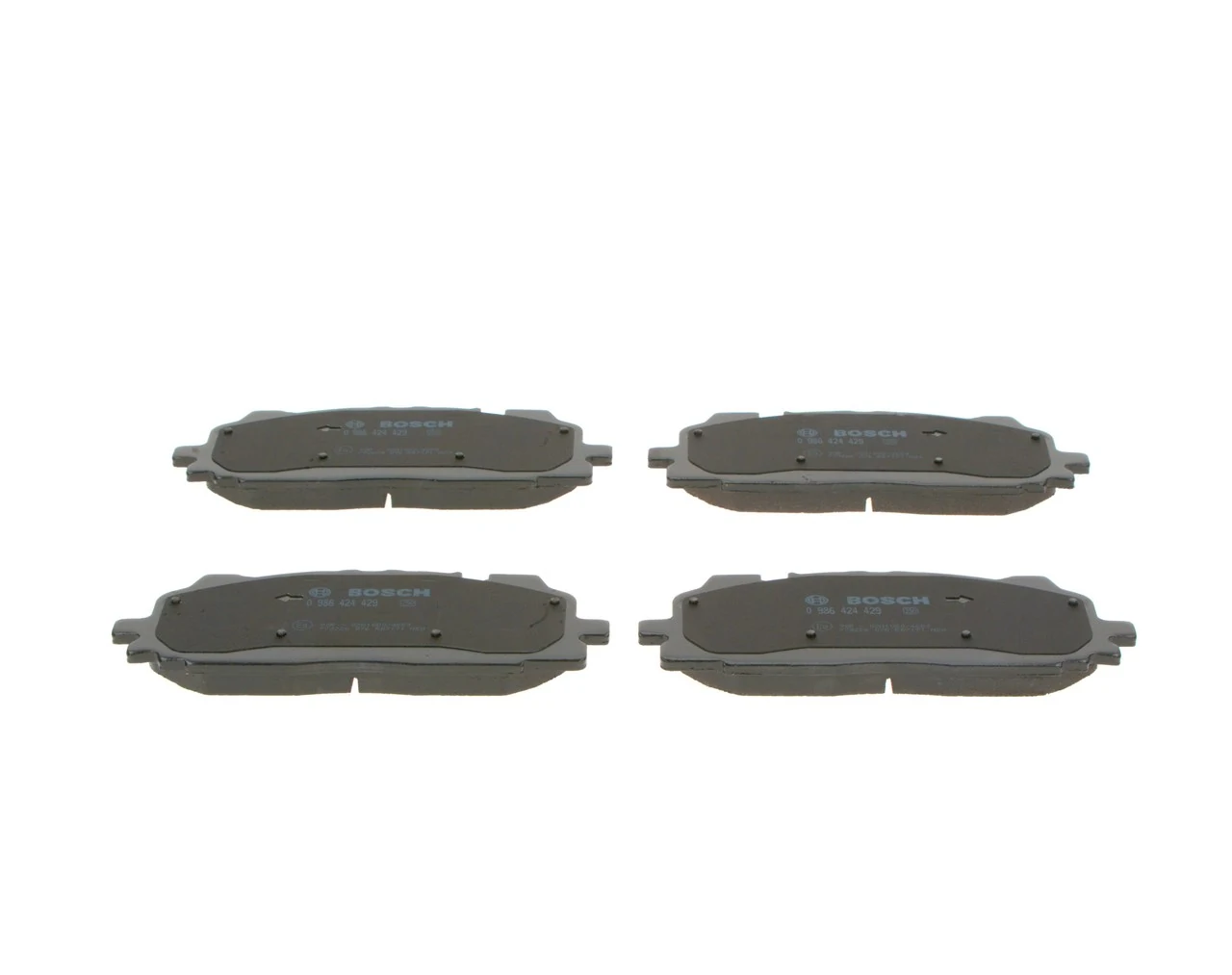 0986424429 Bosch Sapatas do freio dianteiras de disco