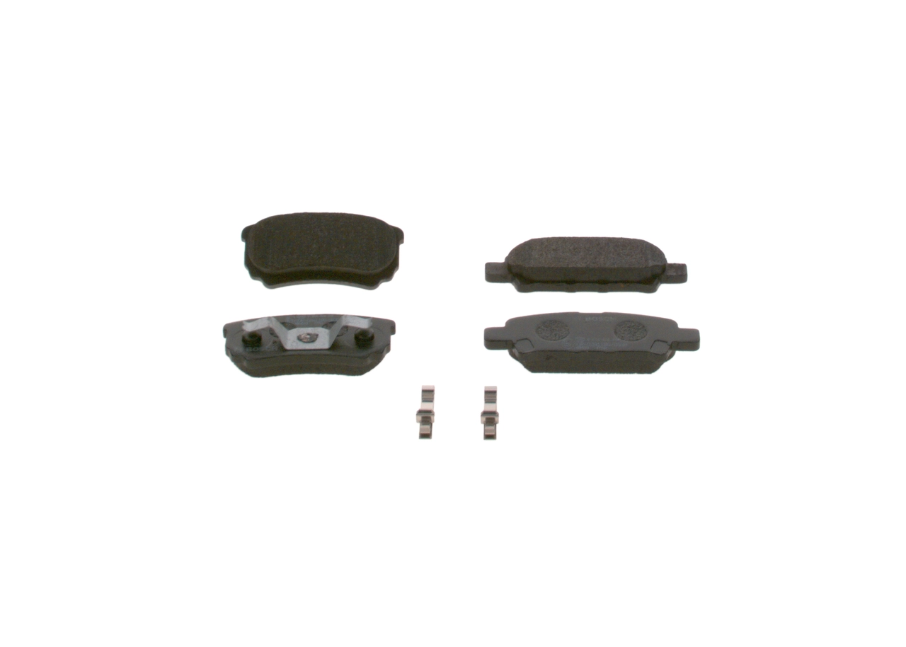Compre 0986424814 Bosch Sapatas do freio traseiras de disco