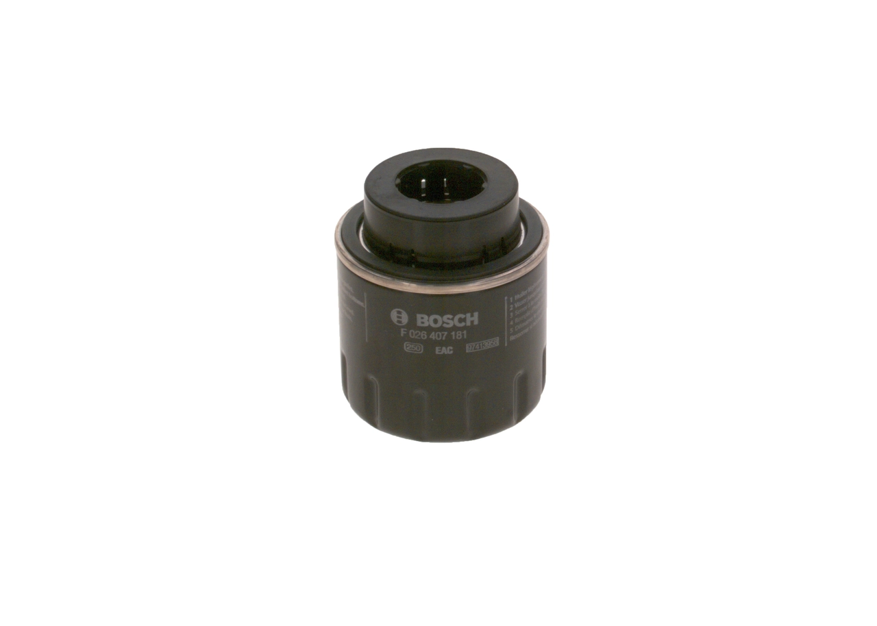 F026407181 Bosch Filtro de óleo