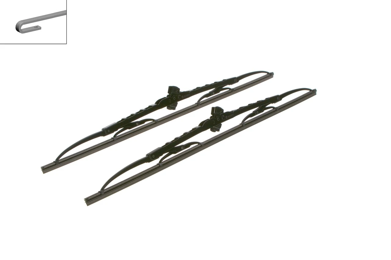 Limpa-pára-brisas do pára-brisas, kit de 2 un. Bosch 3397005161 preço, a partir de 10,91 USD