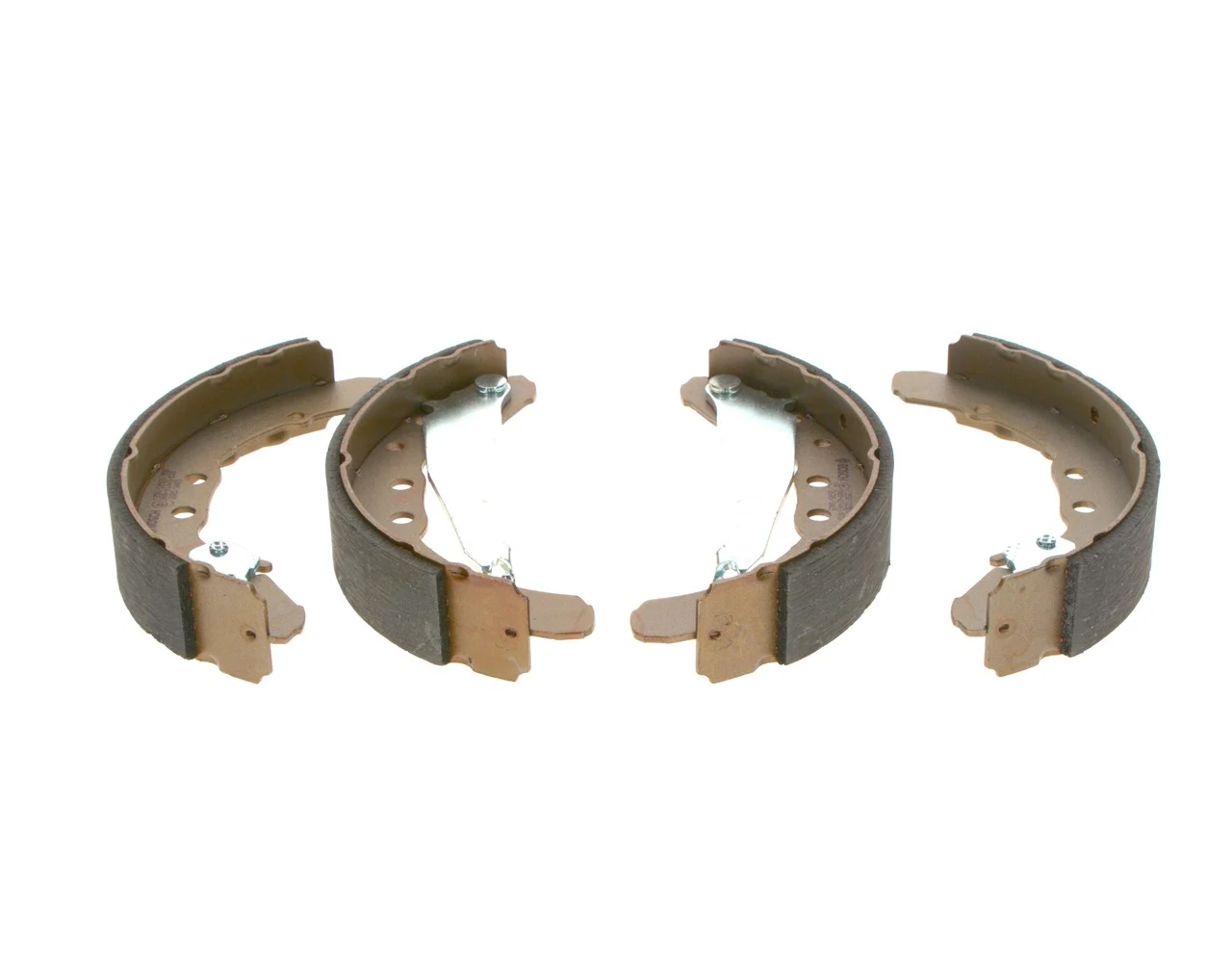 Compre 0986487281 Bosch Sapatas do freio traseiras de tambor