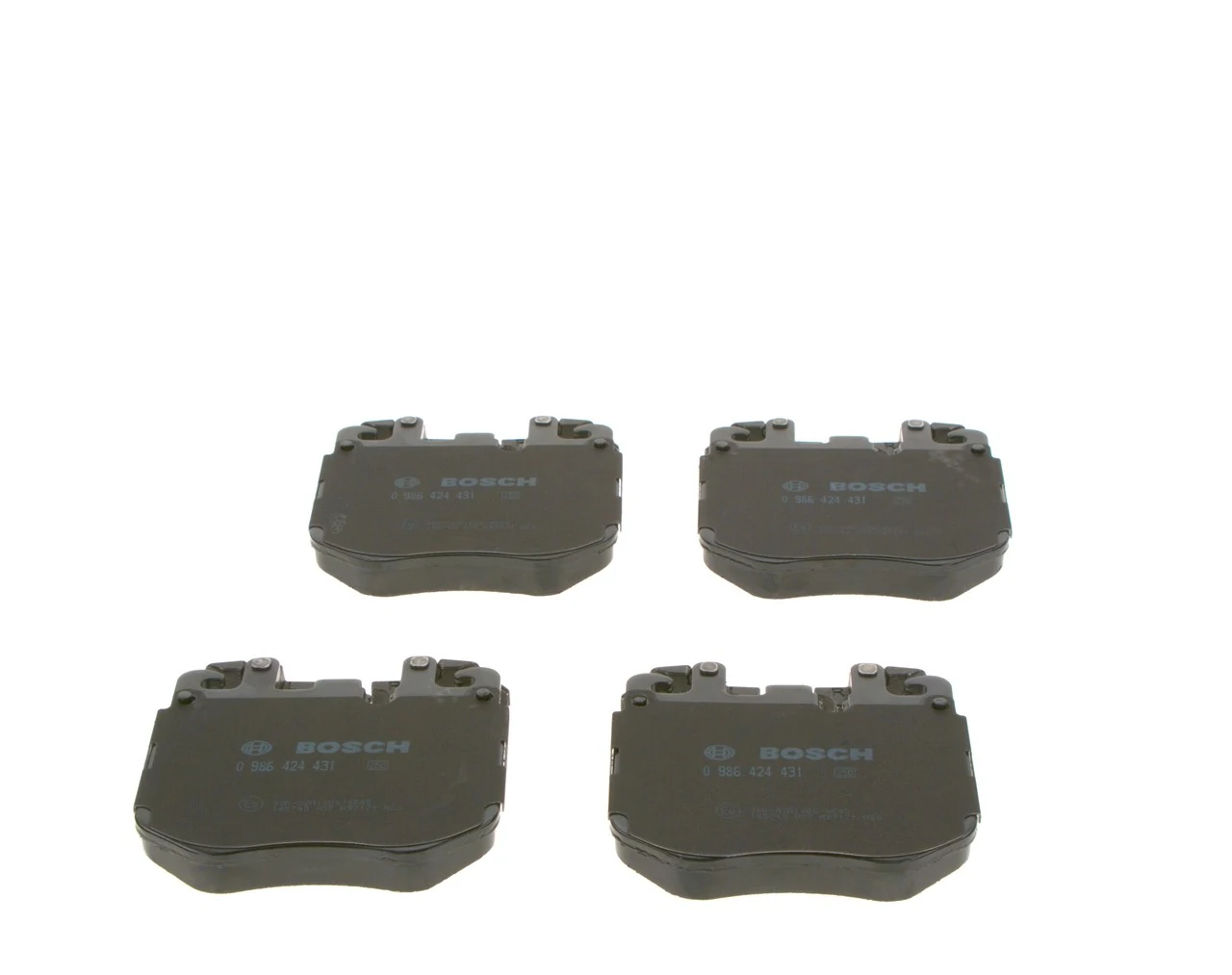 0986424431 Bosch Sapatas do freio dianteiras de disco