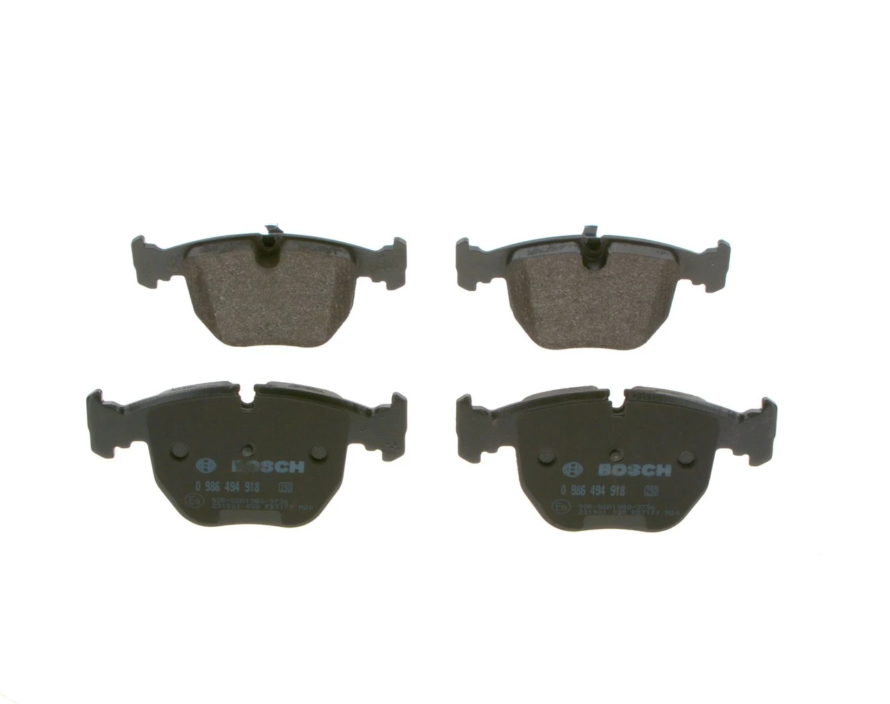 34216799797 BMW Sapatas do freio traseiras de disco