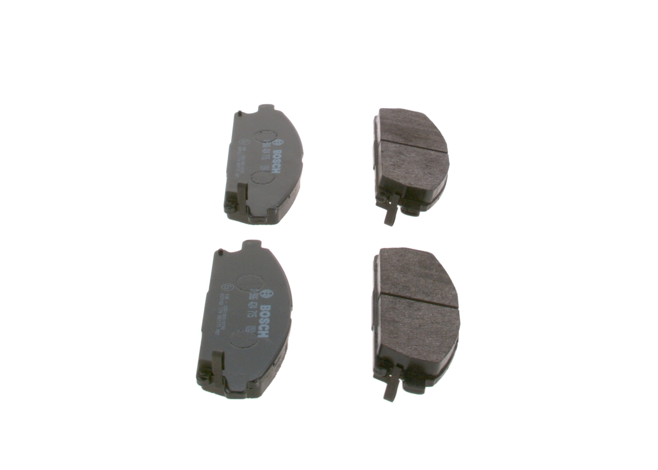 0986424715 Bosch Sapatas do freio dianteiras de disco
