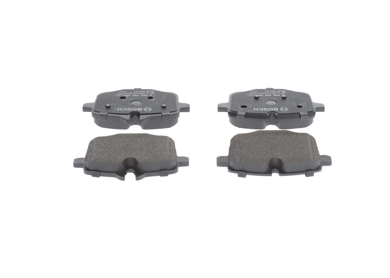 0986494900 Bosch Sapatas do freio traseiras de disco