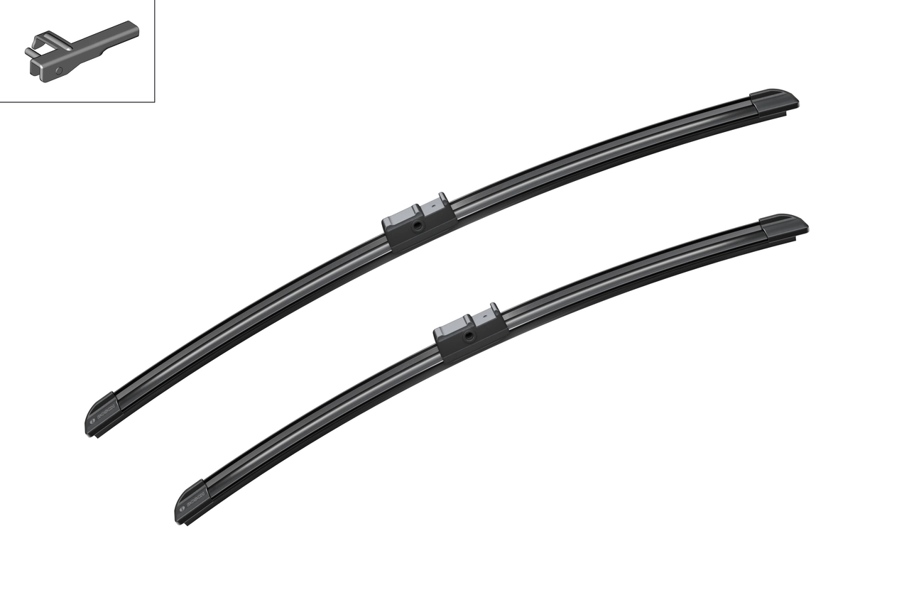 Compre 3397118927 Bosch Limpa-pára-brisas do pára-brisas, kit de 2 un.