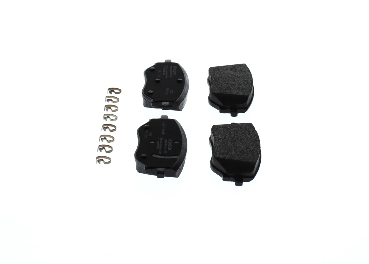 Compre 0986460063 Bosch Sapatas do freio dianteiras de disco