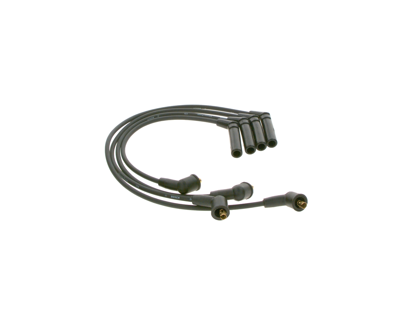 Fios de alta voltagem, kit Mitsubishi Lancer III sedan (C1A,C6A) (1983 - 1990) III