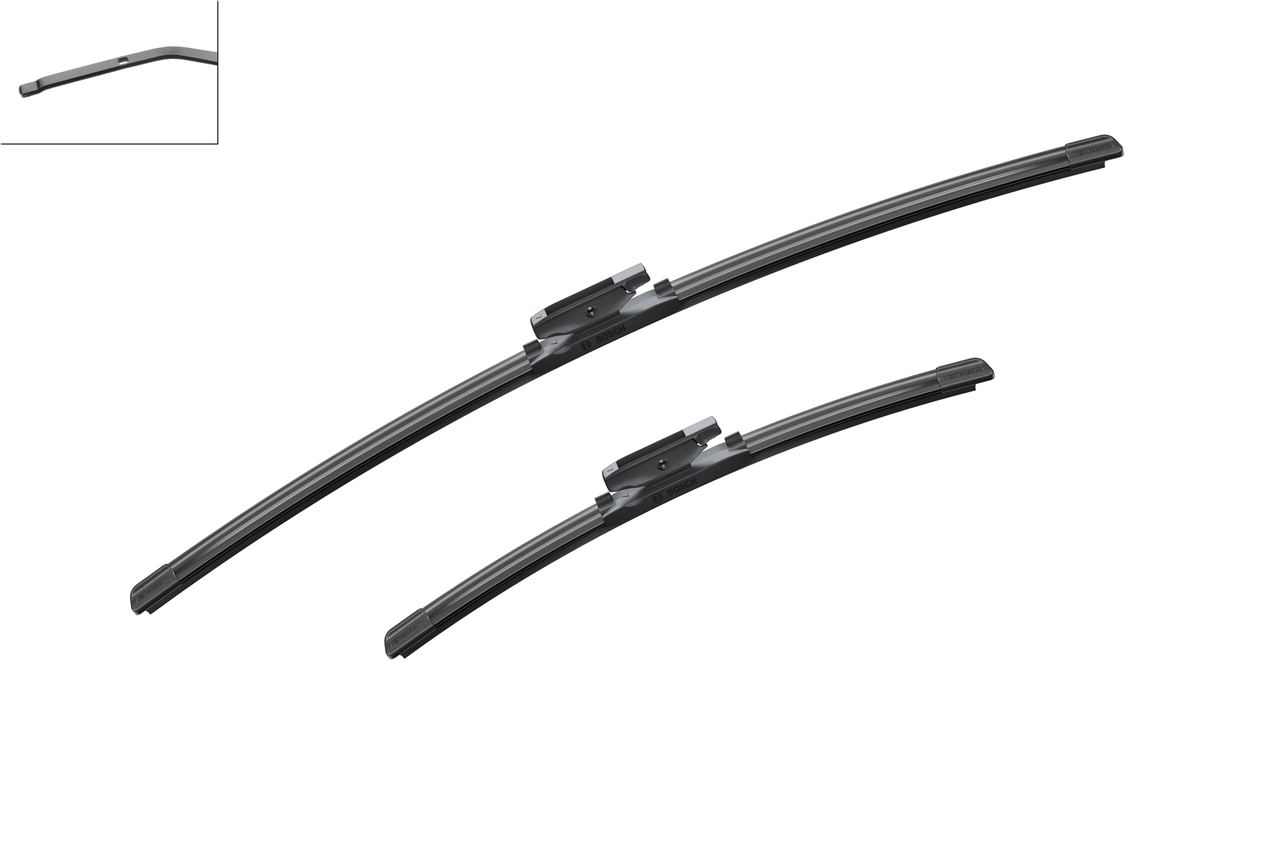 Compre 3397007422 Bosch Limpa-pára-brisas do pára-brisas, kit de 2 un.