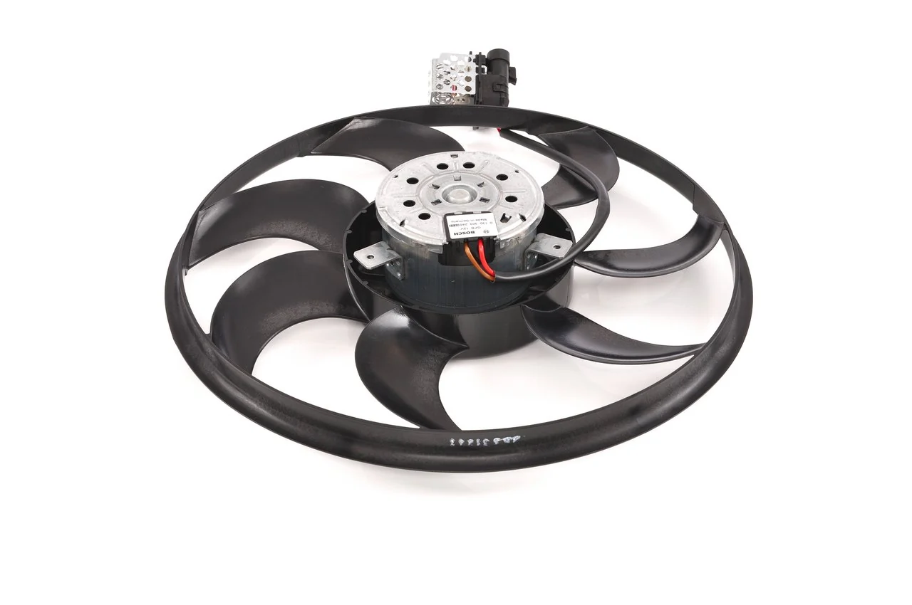 Compre 0130303246 Bosch Difusor do radiador de esfriamento, montado com motor e roda de aletas