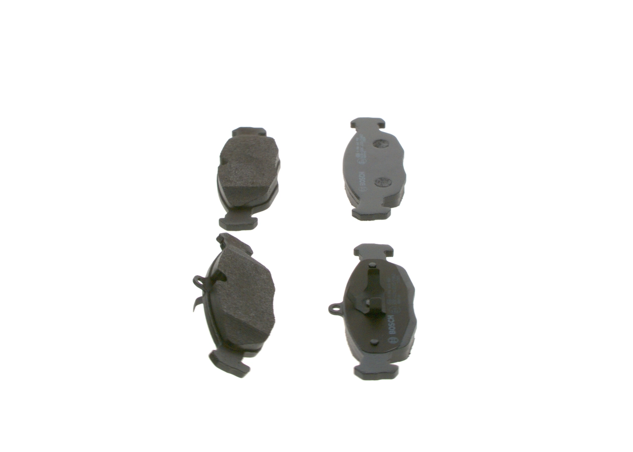 0986460938 Bosch Sapatas do freio dianteiras de disco