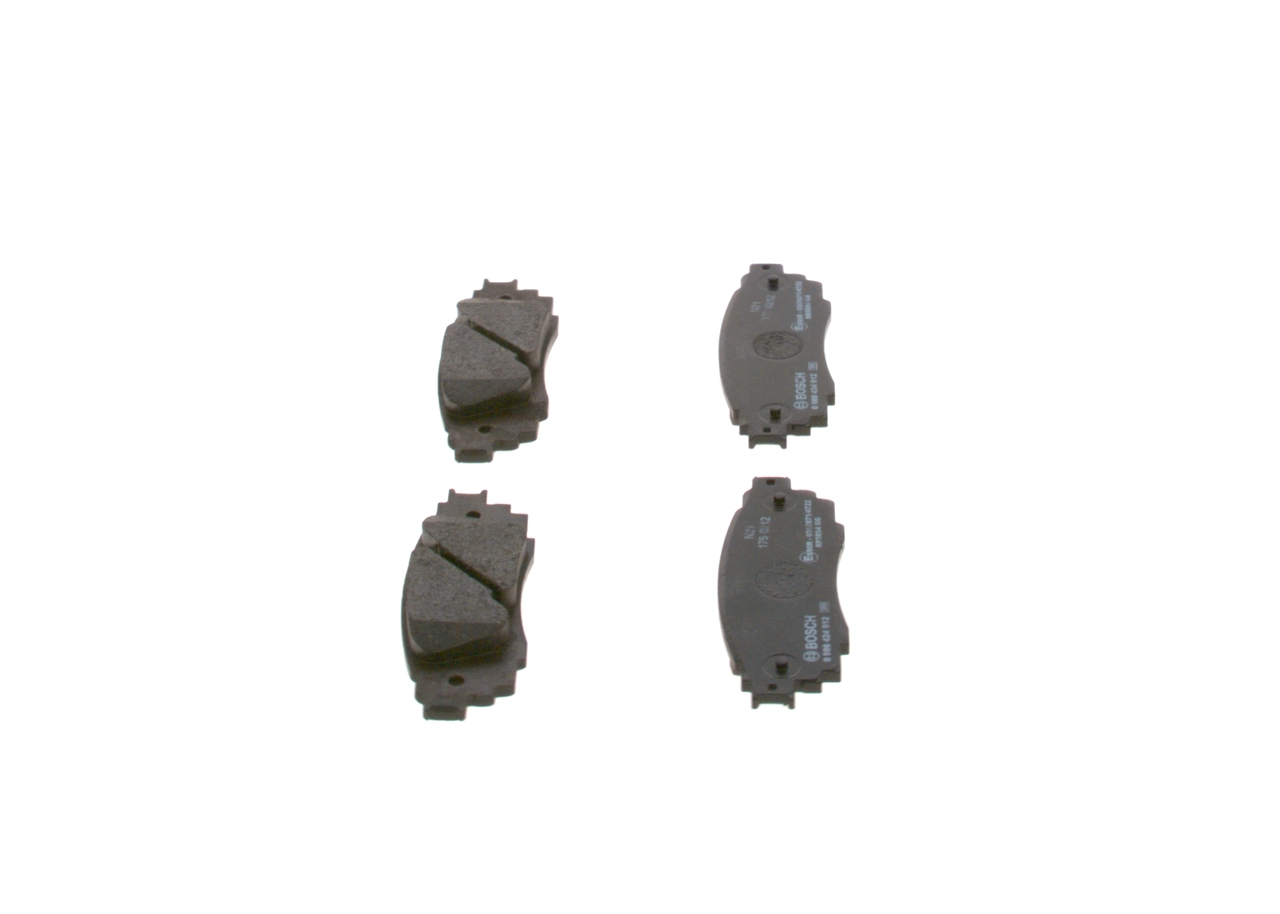 Compre 0986424912 Bosch Sapatas do freio traseiras de disco