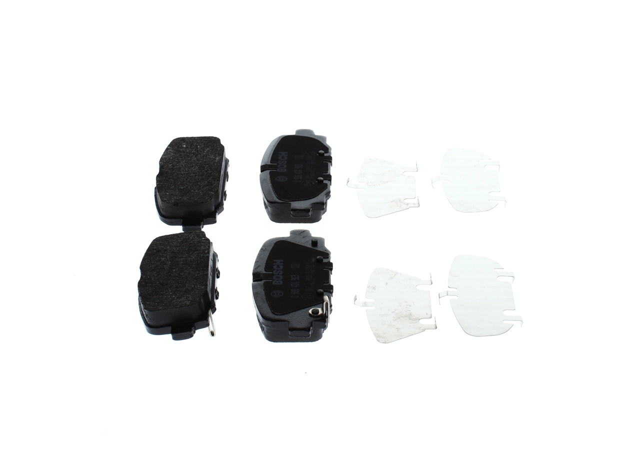 Compre 0986424963 Bosch Sapatas do freio traseiras de disco