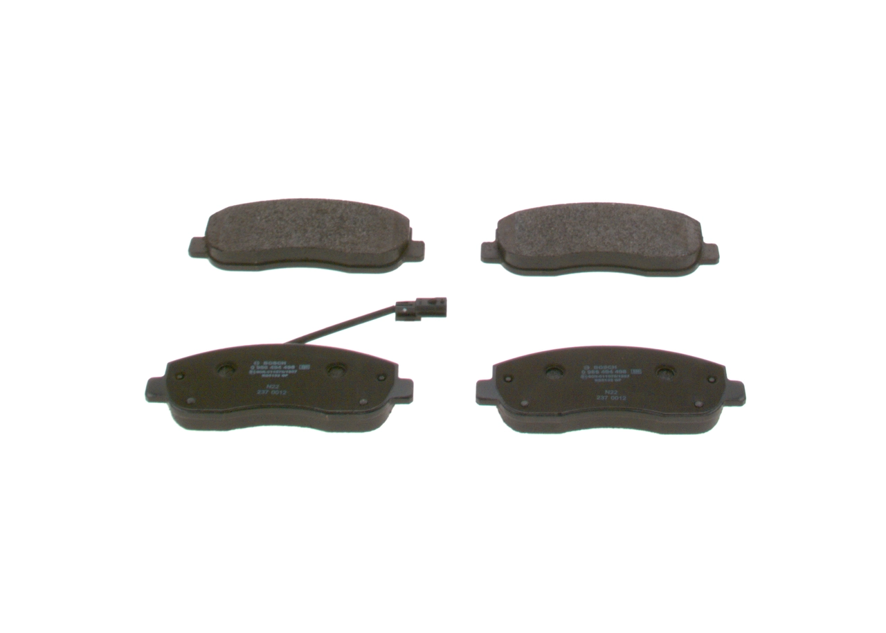 Compre 0986494498 Bosch Sapatas do freio dianteiras de disco