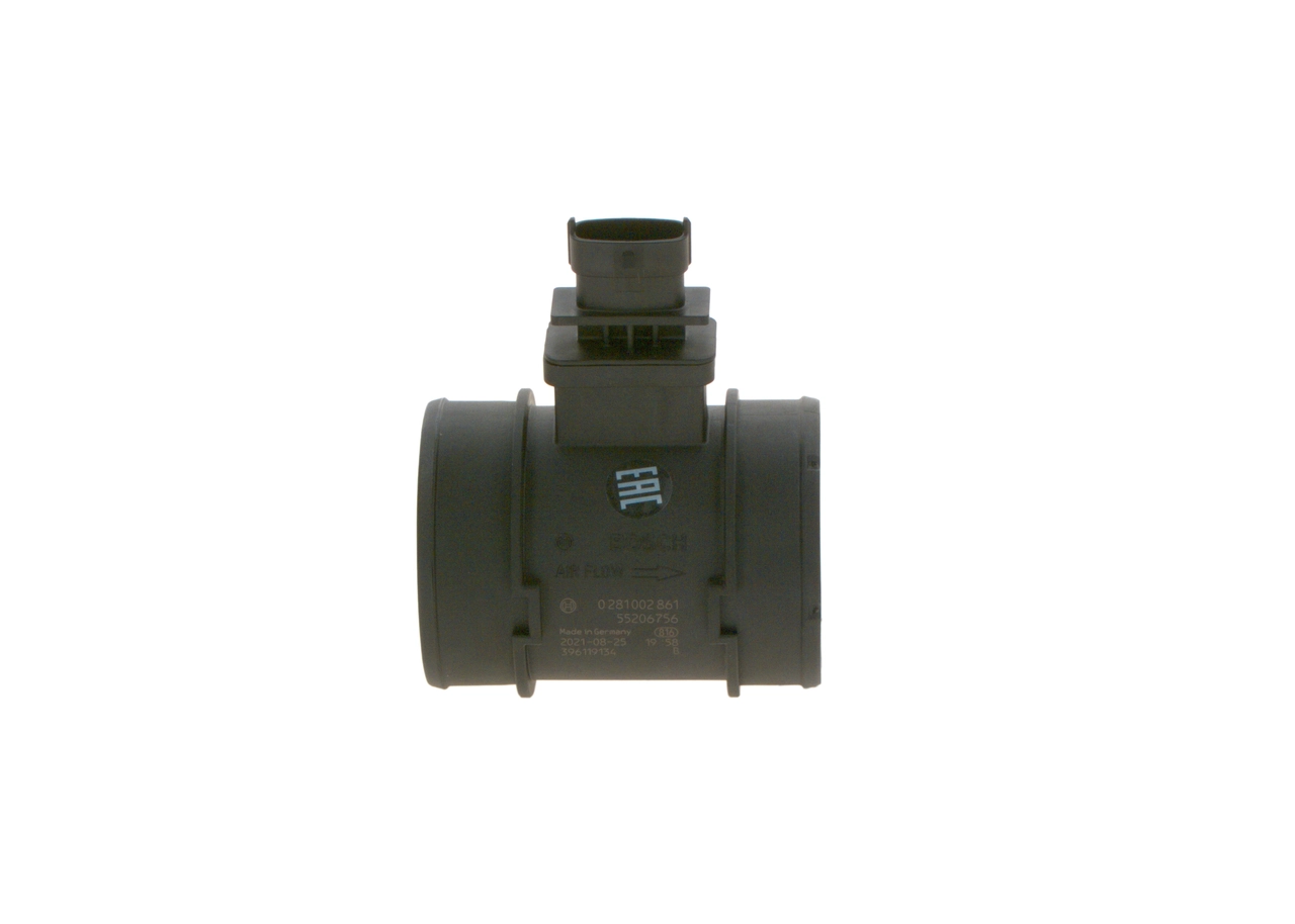 Compre 0281002861 Bosch Sensor de fluxo (consumo) de ar, medidor de consumo M.A.F. - (Mass Airflow)