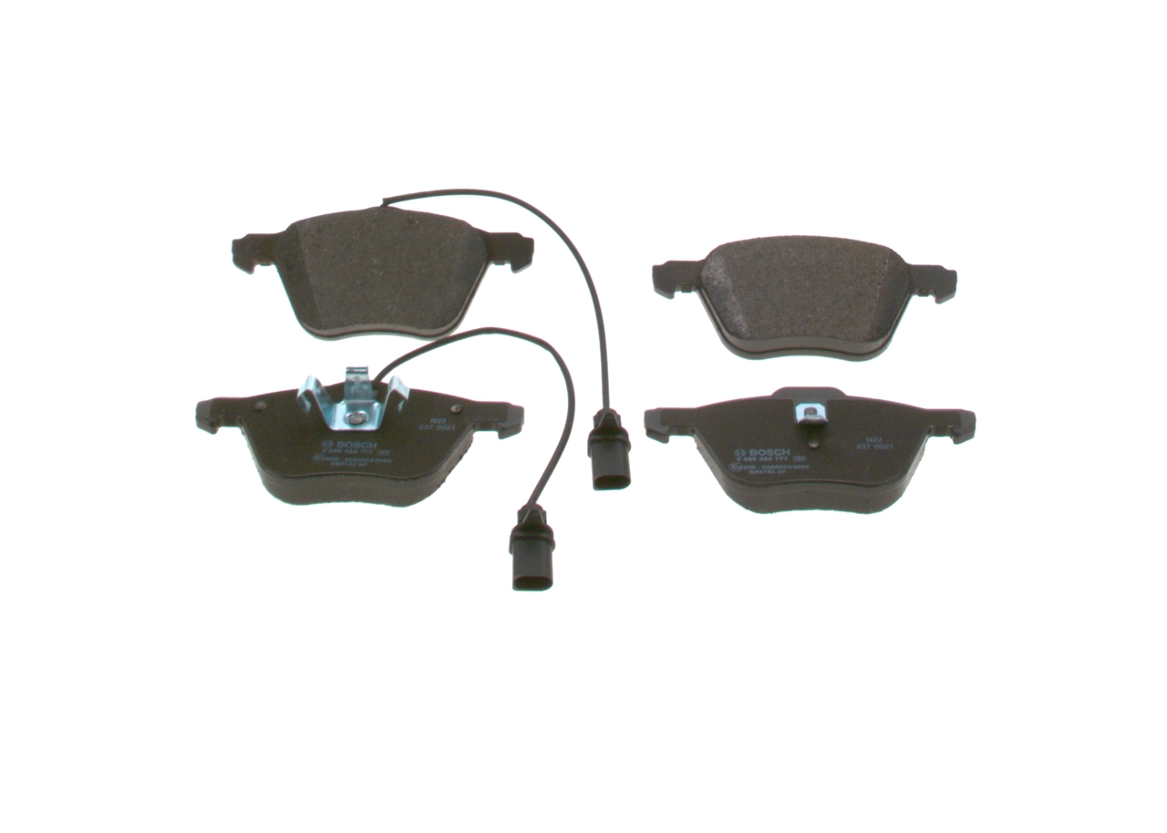 0986424777 Bosch Sapatas do freio dianteiras de disco