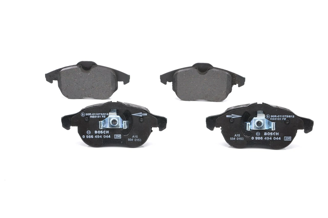 Compre 0986494044 Bosch Sapatas do freio dianteiras de disco
