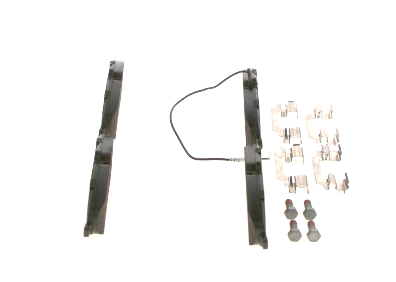 Compre 0986494163 Bosch Sapatas do freio dianteiras de disco