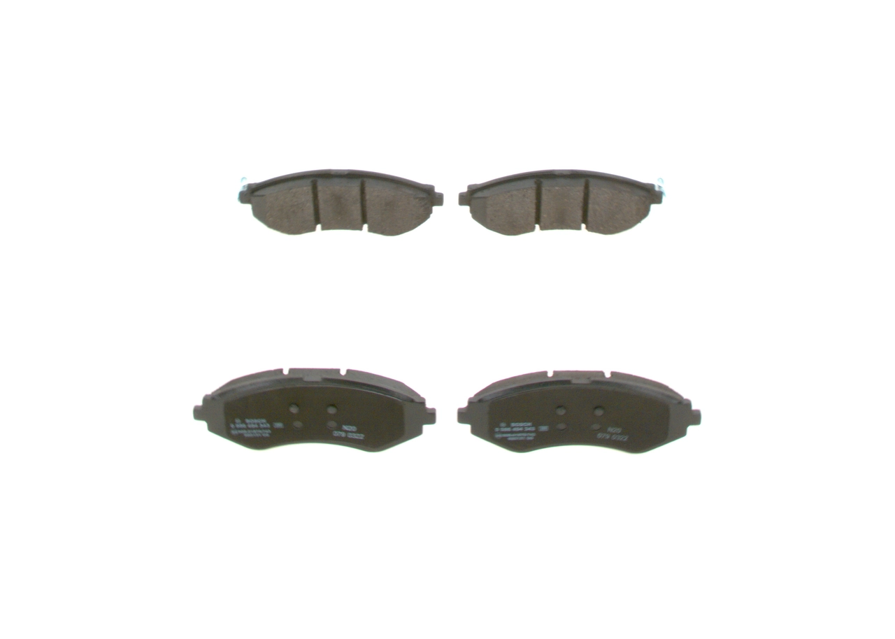 Sapatas do freio dianteiras de disco Bosch 0986494343 preço, a partir de 27,28 USD