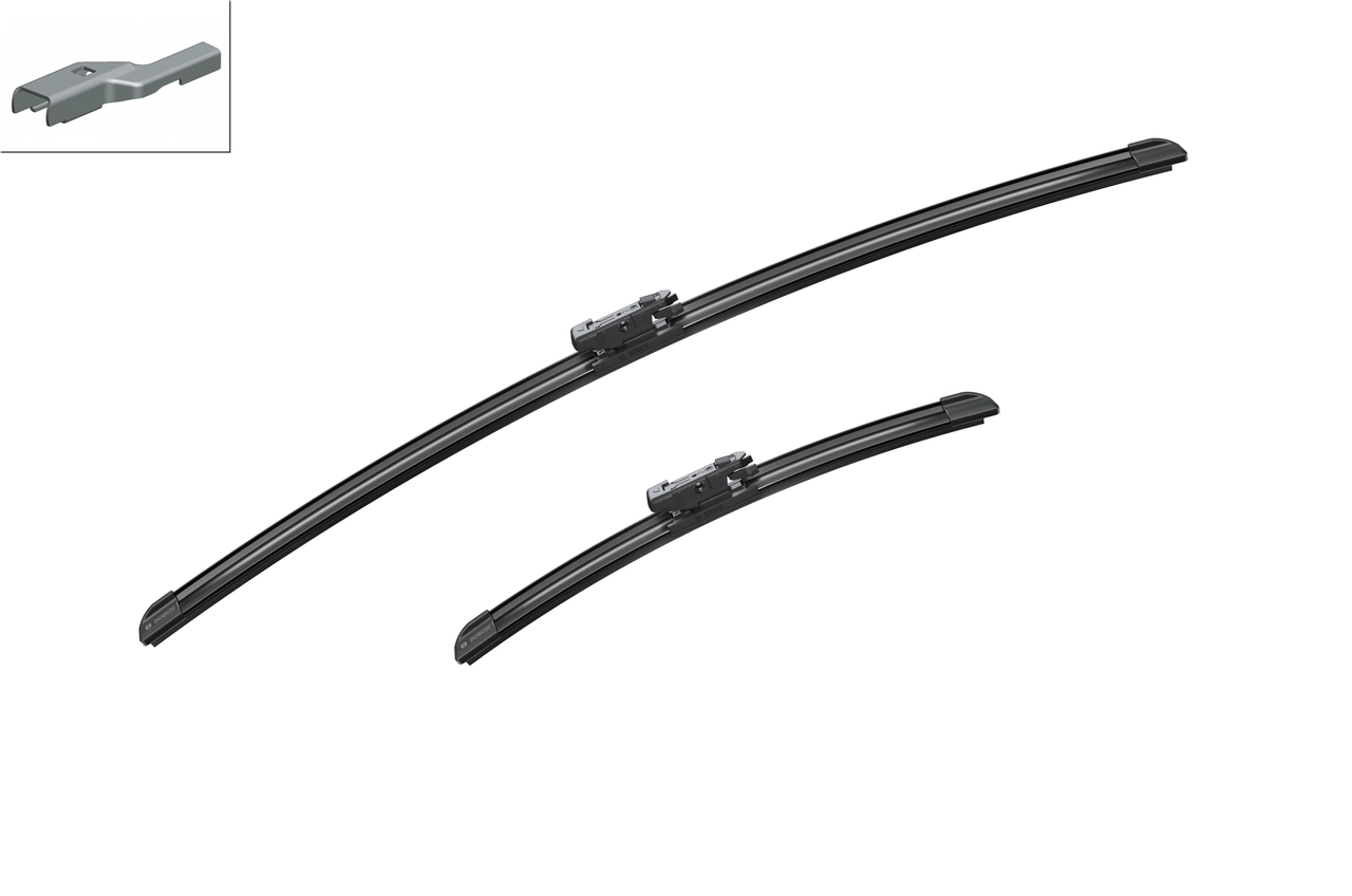 Compre 3397007583 Bosch Limpa-pára-brisas do pára-brisas, kit de 2 un.