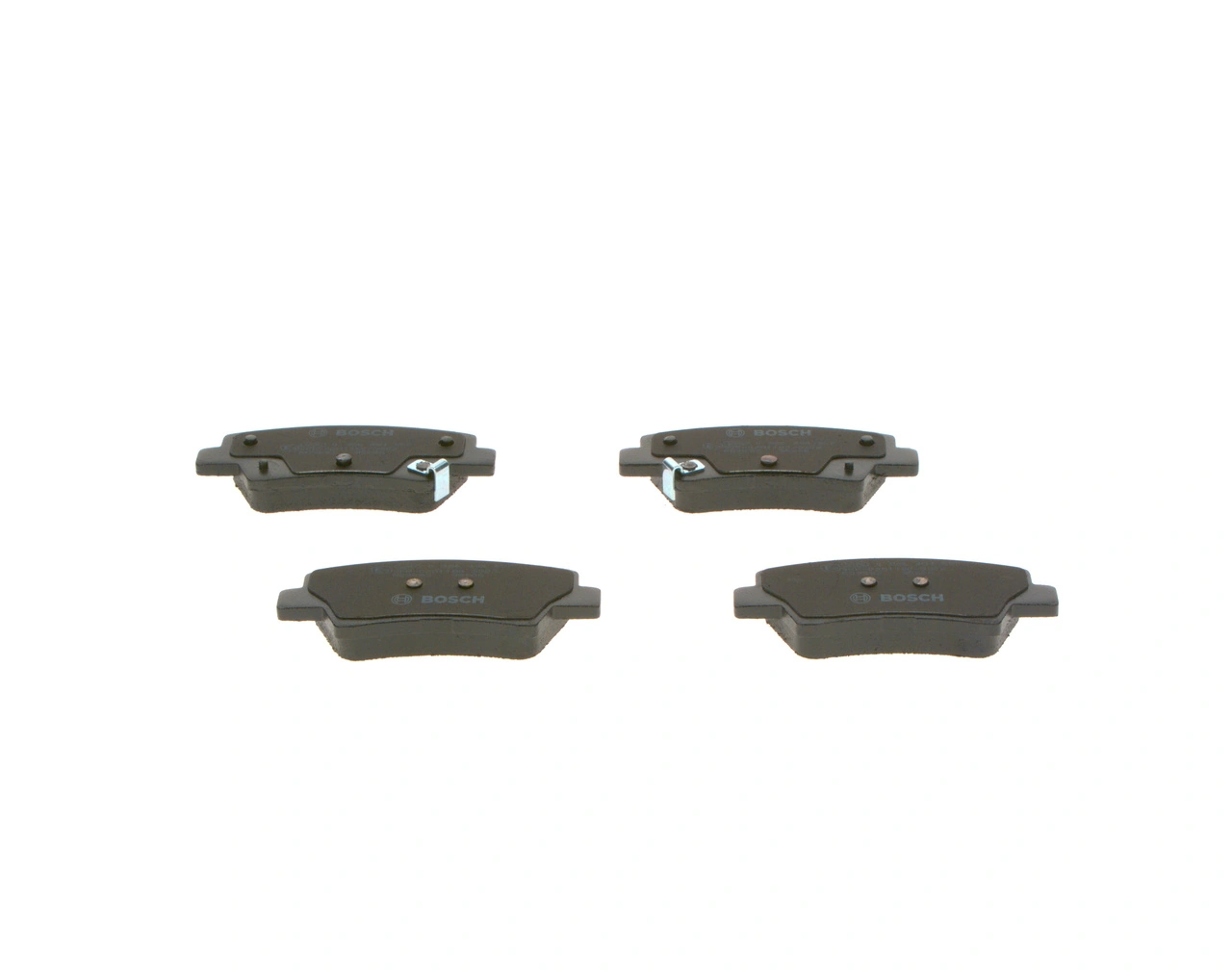 0986494557 Bosch Sapatas do freio traseiras de disco