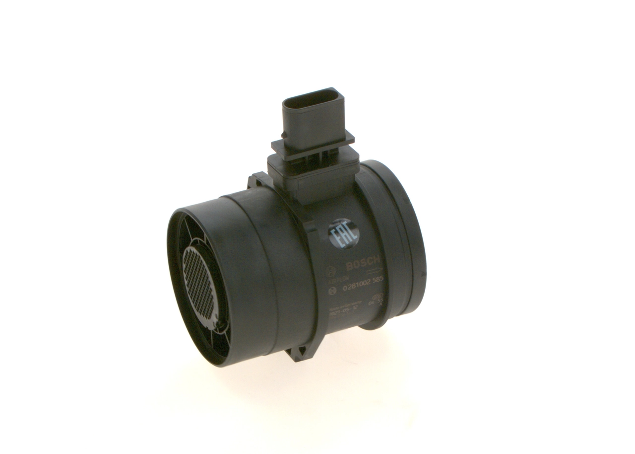 Compre 0281002585 Bosch Sensor de fluxo (consumo) de ar, medidor de consumo M.A.F. - (Mass Airflow)