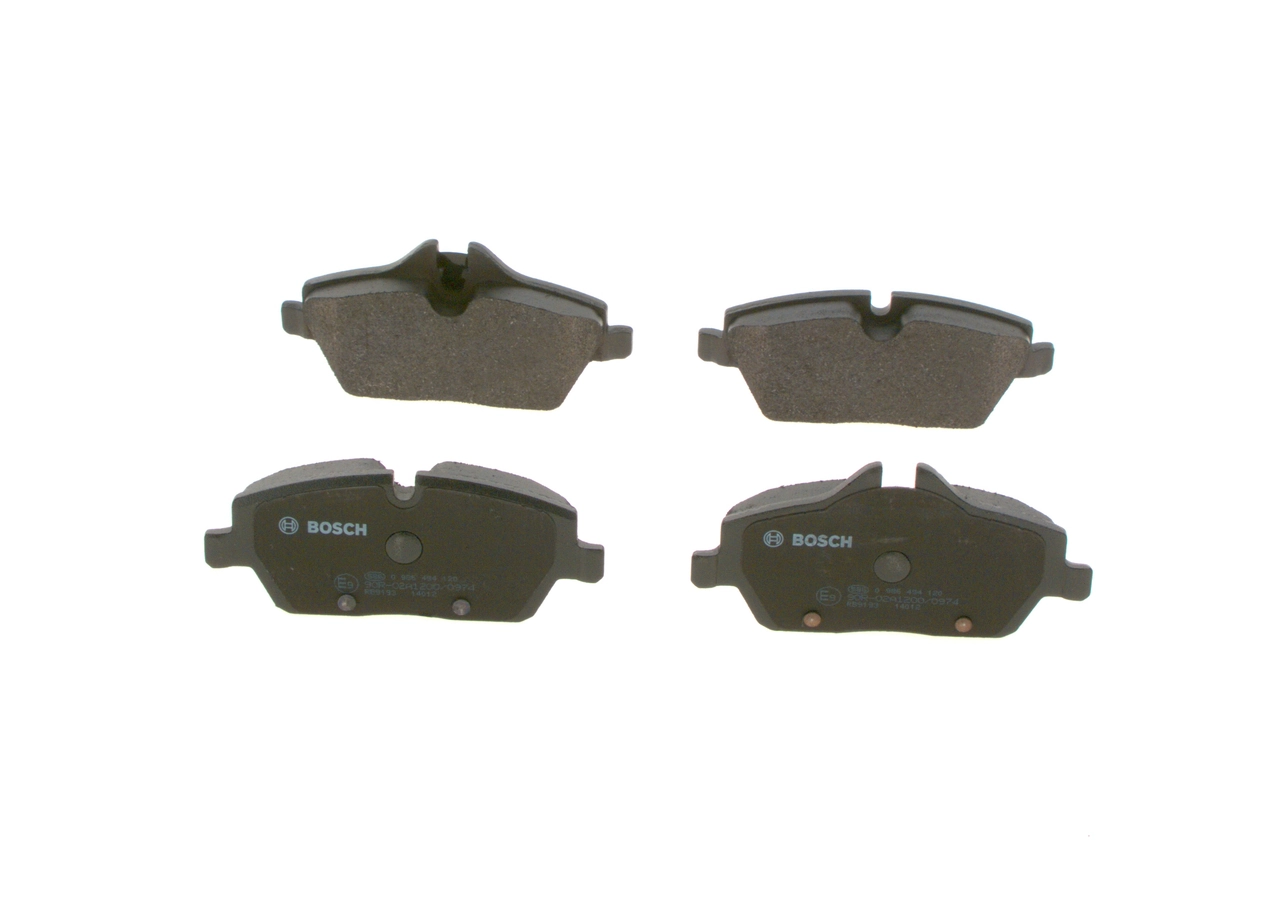 Compre 0986494120 Bosch Sapatas do freio dianteiras de disco