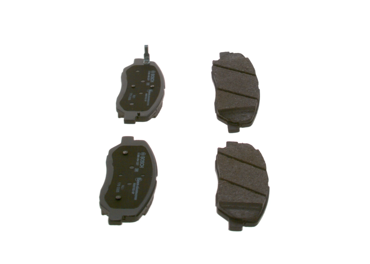 Sapatas do freio dianteiras de disco Bosch 0986494227 preço, a partir de 36,66 USD