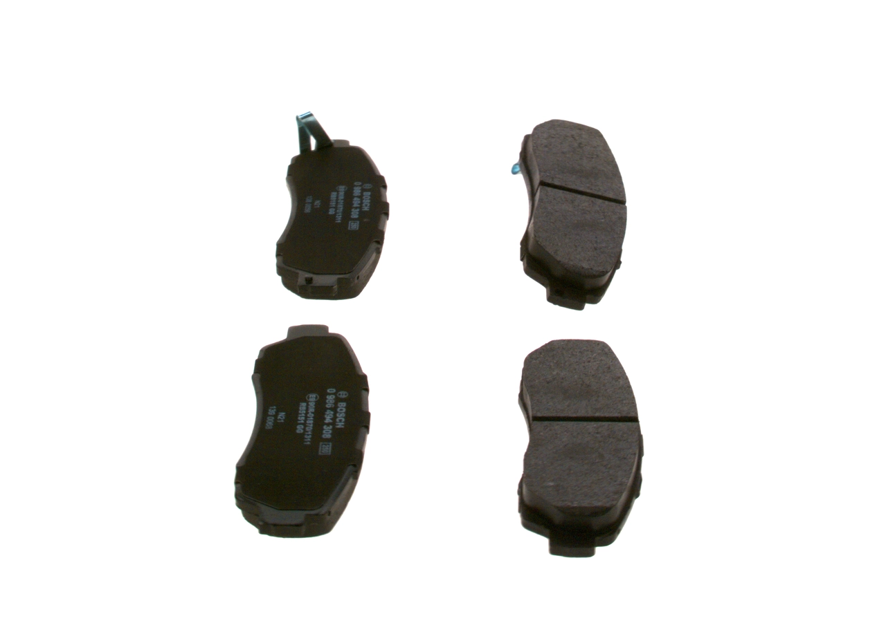 Compre 0986494308 Bosch Sapatas do freio dianteiras de disco