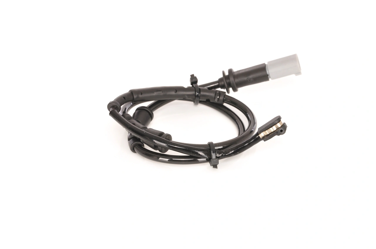 1987473568 Bosch Sensor dianteiro esquerdo de desgaste das sapatas do freio